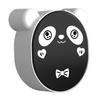 Wall Mounted Bathroom Soap Dish Cartoon Look Easy Installation Versatile Drainage Soap Storage Box for Home Black