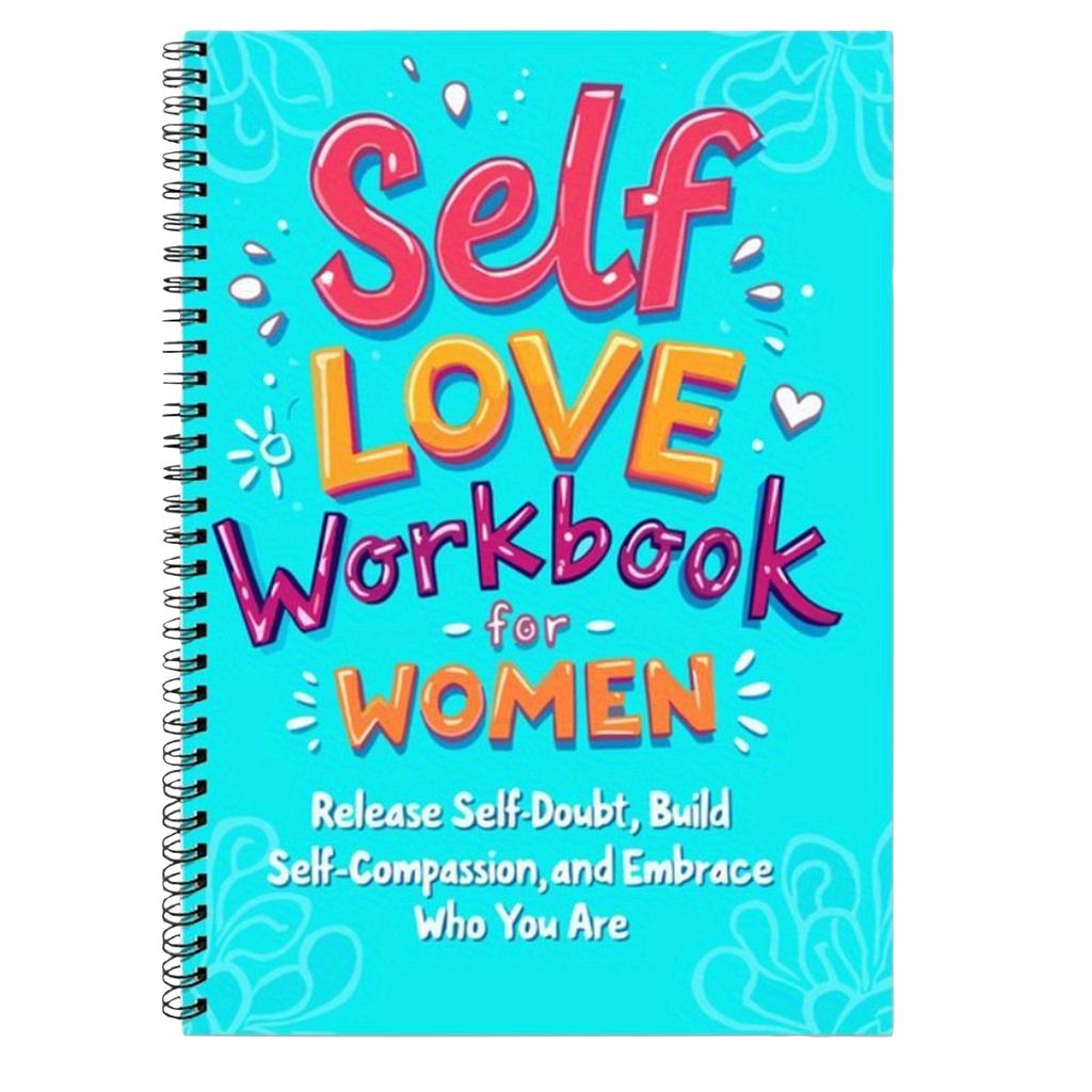Self-LOVE Work And Encouragement Notebook, Women's Plan Manual, A5 Notebook, Bound Book, Effectively Record Plan Time