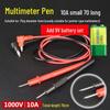 Extra Fine Silicone Multimeter Test Leads with Super Sharp Long Needle Probes