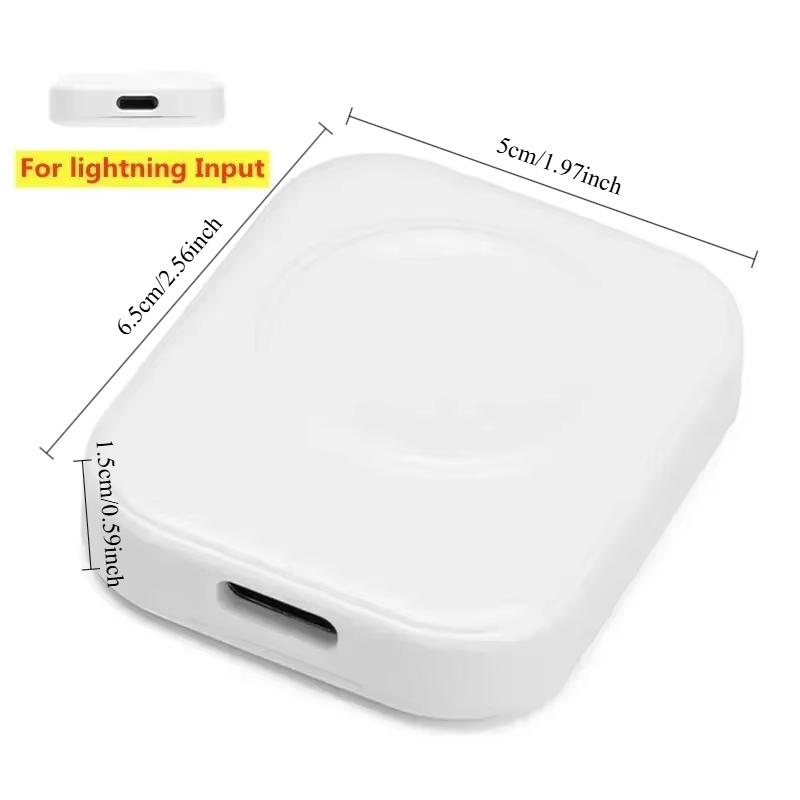 Fast Magnetic Wireless Charger for Apple Watch, Compatible with Series 9/8/7/6/5/SE/Ultra, Type C 8PIN Portable Dock