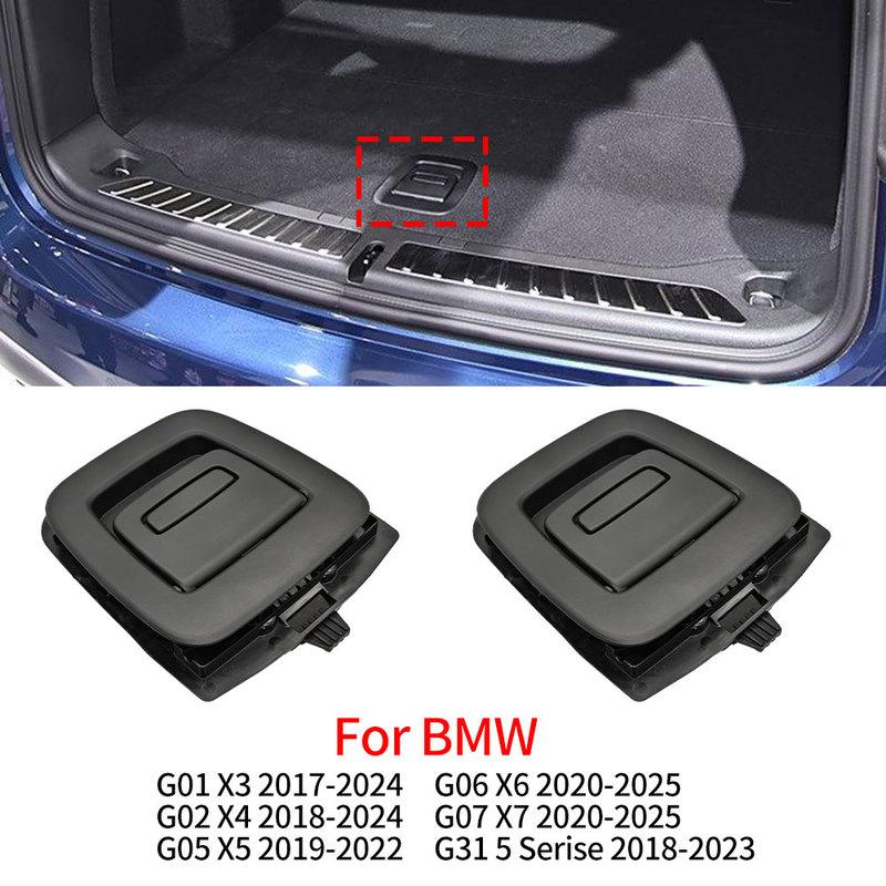 For BMW G01 G02 G05 G06 G07 Trunk Tail Cover Bottom Plate Mat Floor Carpet Handle Spare Tire Cover Lock For BMW X3 X4 X5 X6 X7