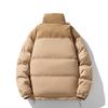 Corduroy Down Jacket Men's Color-blocking Collared Cotton-padded Jacket Trendy Cotton-padded Jacket