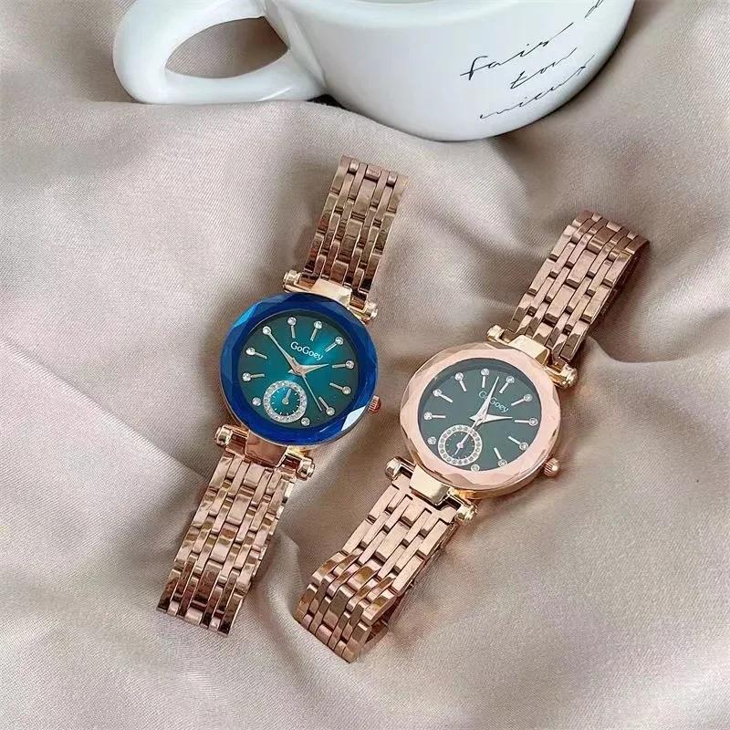 Ladies Watch Luxury Fashion Watch for Women Stainless Steel Quartz Wristwatches Gift