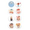100-500pcs Cute Bear Thank You Sticker Children Sealing Labels Sticker for Gift Envelope Kid Gift Packaging Decorative Stickers