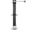 2267 kg A-Frame Trailer Jack, 381 mm Vertical Travel, Trailer Lift Jack with Adjustable 7-Level Drop Leg & Drill Socket, Cordless Drill Compatible,