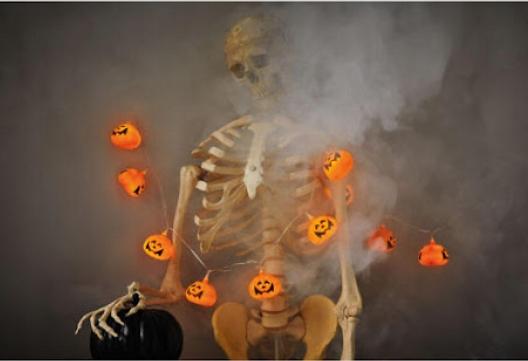 Melinera LED string lights x10 pumpkins for Halloween 1.8 m