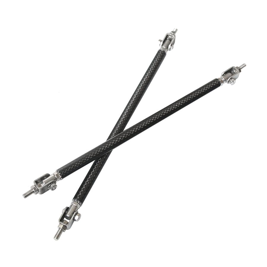 Car Adjustable Front Bumper Lip Splitter Strut Rod Tie Support Bar Repair 200mm