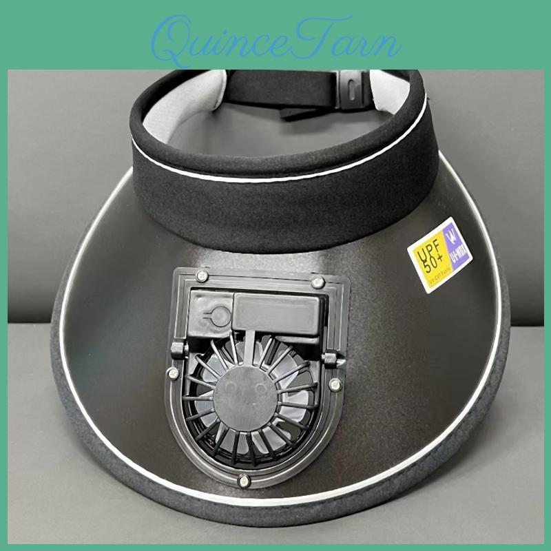 Fan Hat Cooling Breathable Sunscreen Fan Sun Visor Hat Fishing Hat Cooling Peaked Cap Hat Usb Charging Hat Fan For Sport Sunhat