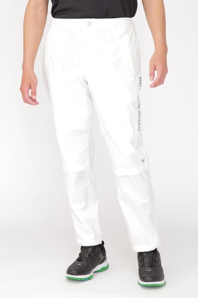 A continuing standard waterproof and breathable rainwear set Golf rain gear M [Ping Apparel] item, men's (2-way, windproof) / / 621-3988201 030_White