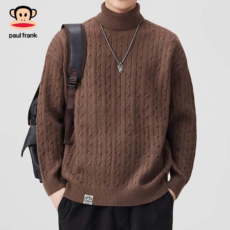 Paul Frank Men's High-Neck Loose Fit Sweater