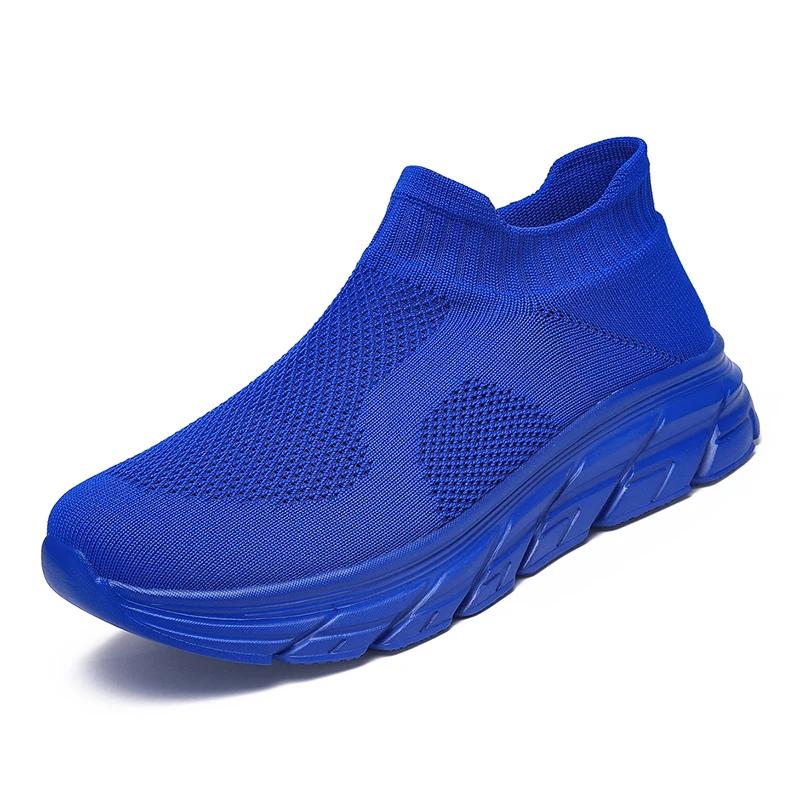 Men'S And Women'S Breathable Sports Casual Mesh Shoes Spring And Autumn Soft Sole Lightweight Non-Slip Pair Running Shoes