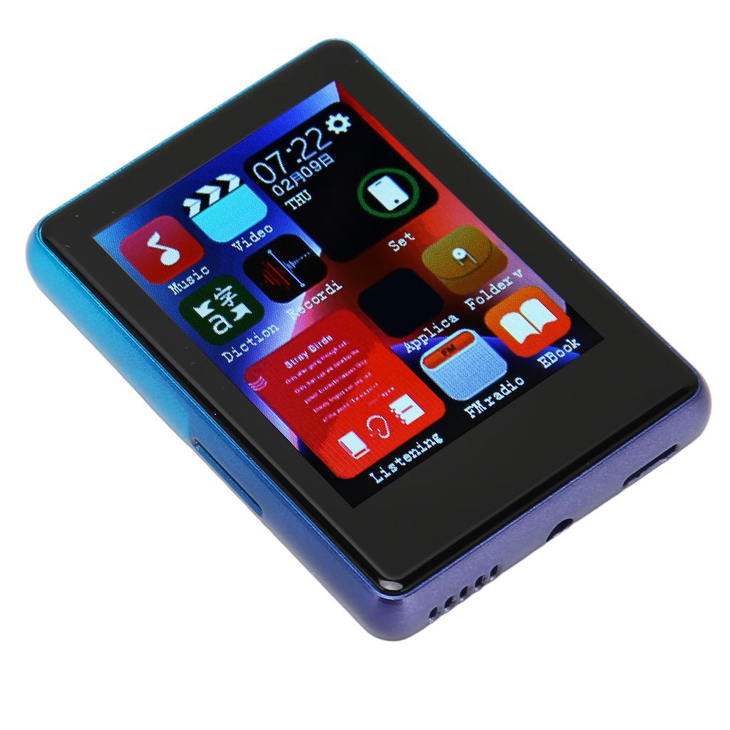 MP3 Player   5.0 Support FM Radio 2.4inch Full   HD Noise Reduction Portable MP3 Music Player