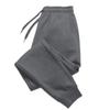 Men's Tapered Velvet Sweatpants with Cuffs for Fitness, Running, and Casual Wear