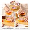 Yousheng Round Burger Press Patty Maker with Non-Stick Plunger Reusable Even Thickness Burger Shaping Press for Beef Chicken Veggie Patties Essential