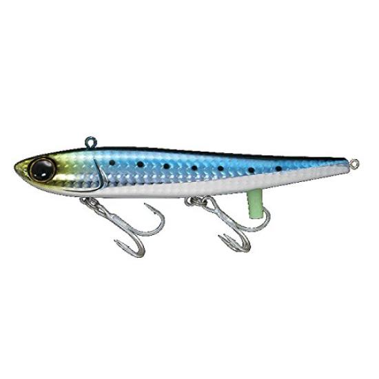 JACKALL Metal Jig Anchovy Super Lure, Land-Style Missile, 120mm, 35g, Keimura/Sardine