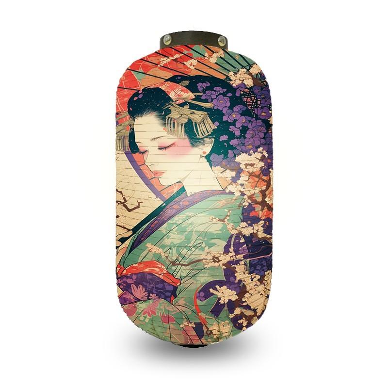 

20x35cm Japanese Traditional Paper Lantern Ukiyo-e Style Sashimi Cuisine Izakaya Restaurant Decor Lantern Festival Party Decor 20x35cm