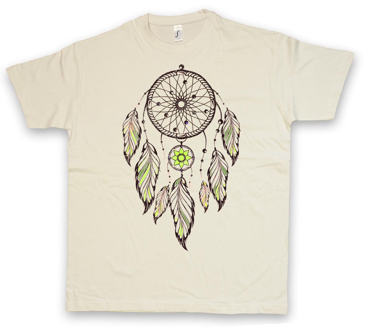 DREAMCATCHER III T-Shirt Mens Womens Tees Top -  Apache dream catcher asabikeshiinh Native XL