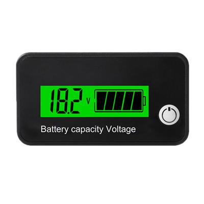 6136 Battery Capacity Indicator DC Voltmeter DC 8V-90V Lead Acid Lithium LiFePO4 Battery Tester Power Display Meter 12V 24V 48V