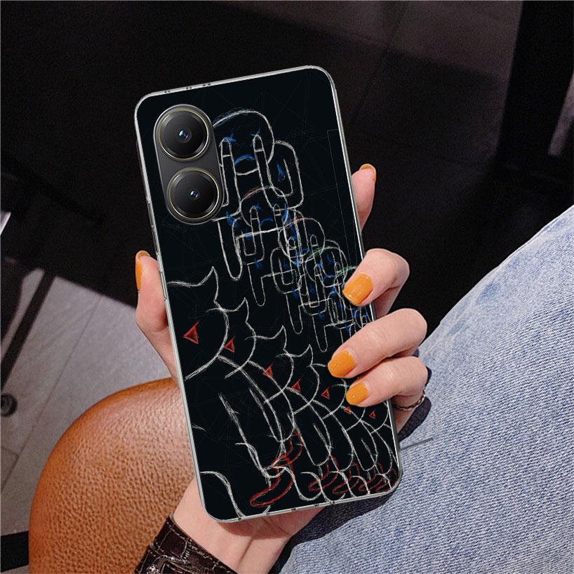 Bnad R-Radiohead Phnoe Case for Xiaomi Poco X5 X6 X7 Pro X4 Gt F7 Ultra M8 M7 Redmi 15C 15 13C 13 12C 12 Unique Cover Coque Poco