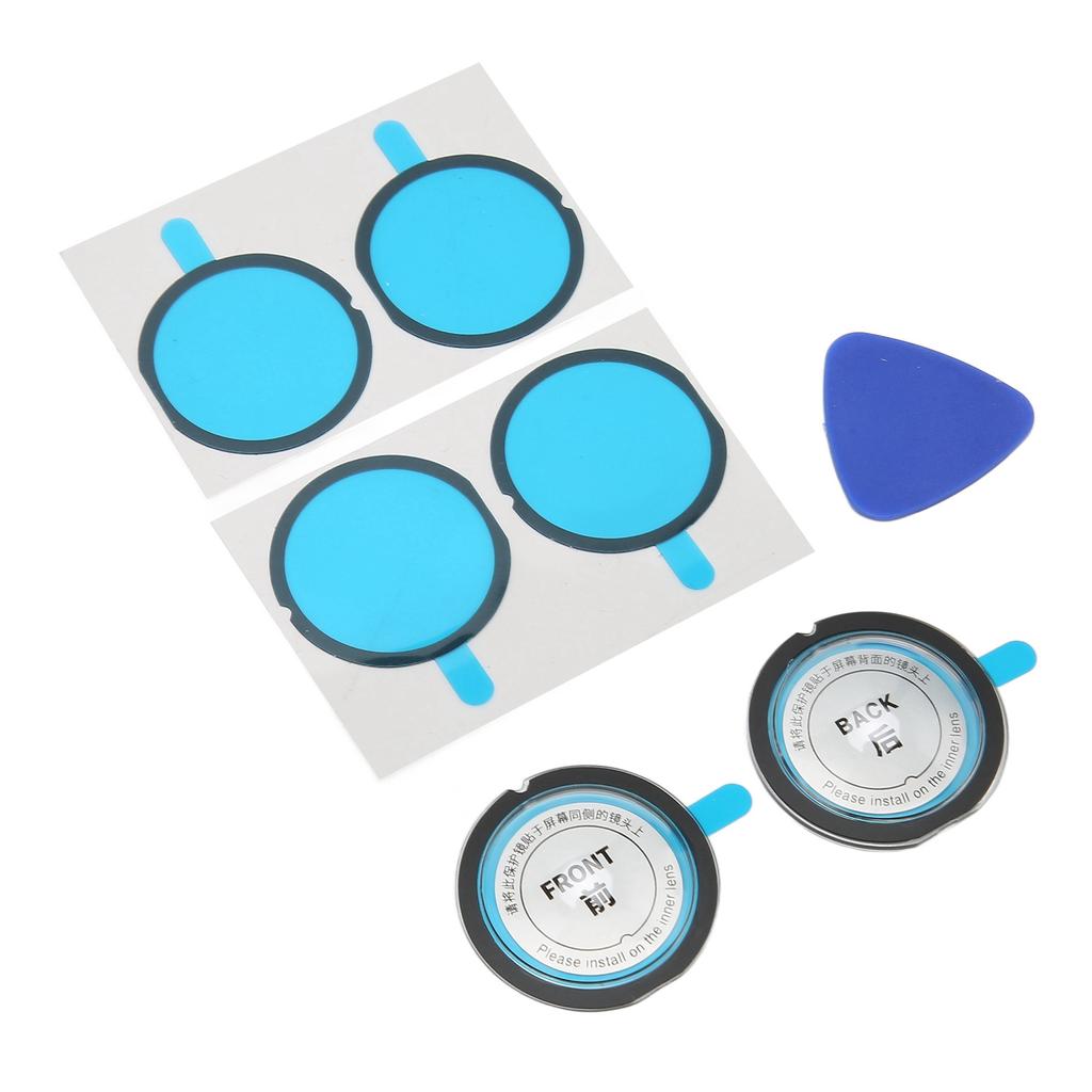 Dual Lens Guards Scratch Resistant Sticky Lens Guard Set for Insta360 X3 Panoramic Action Camera Accessories