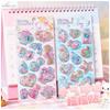 Newcreative Fragrant Glitter Shaking Cartoon Animals 3D Sticker Scrapbooking Diy Journaling Stationery Diary Sticker School Gift