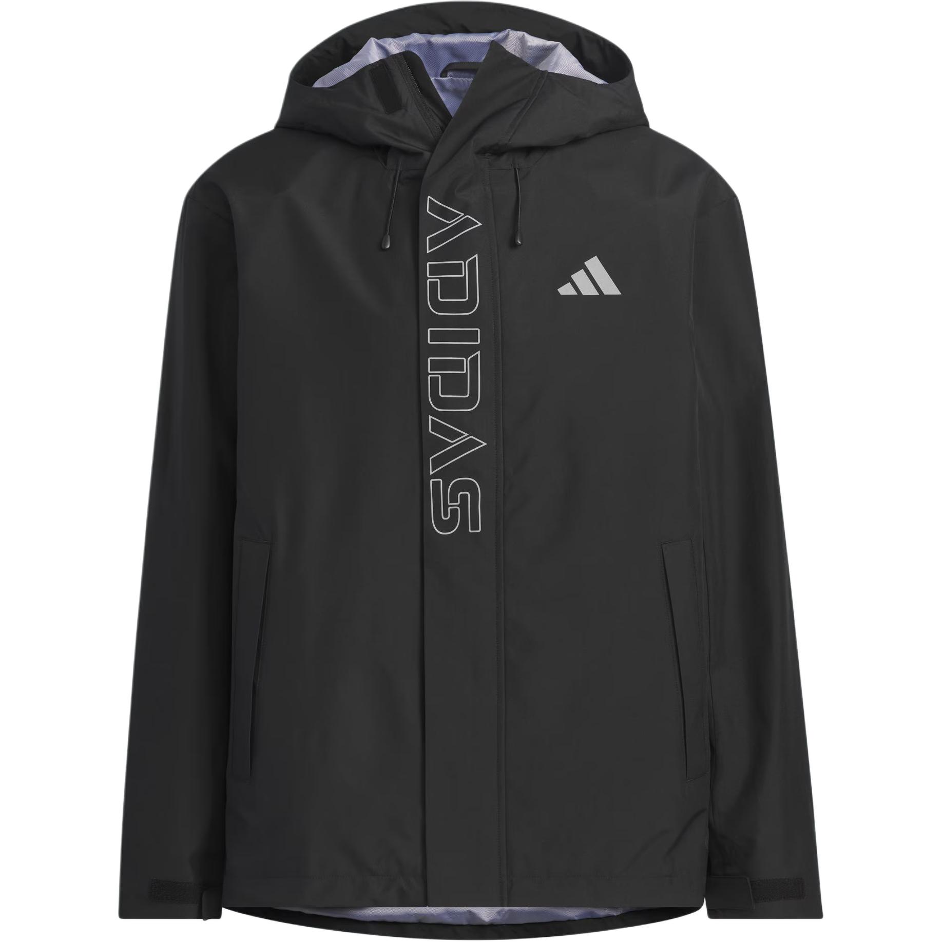 Adidas V WV Series Unisex Logo Letter Sports Hooded Long Sleeve Woven Jacket KF5214 S