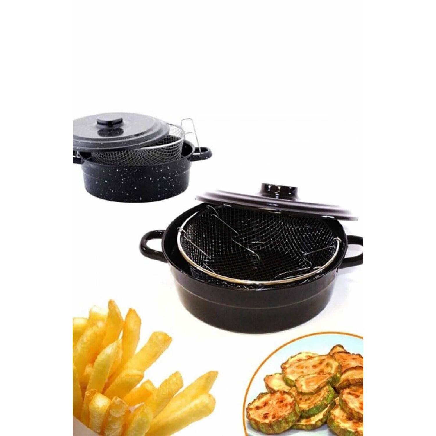 

Enamel Fryer Pot