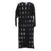RED VALENTINO QR3KD06H3VM Black Lace Short Sleeve Dress dress S blackUsed