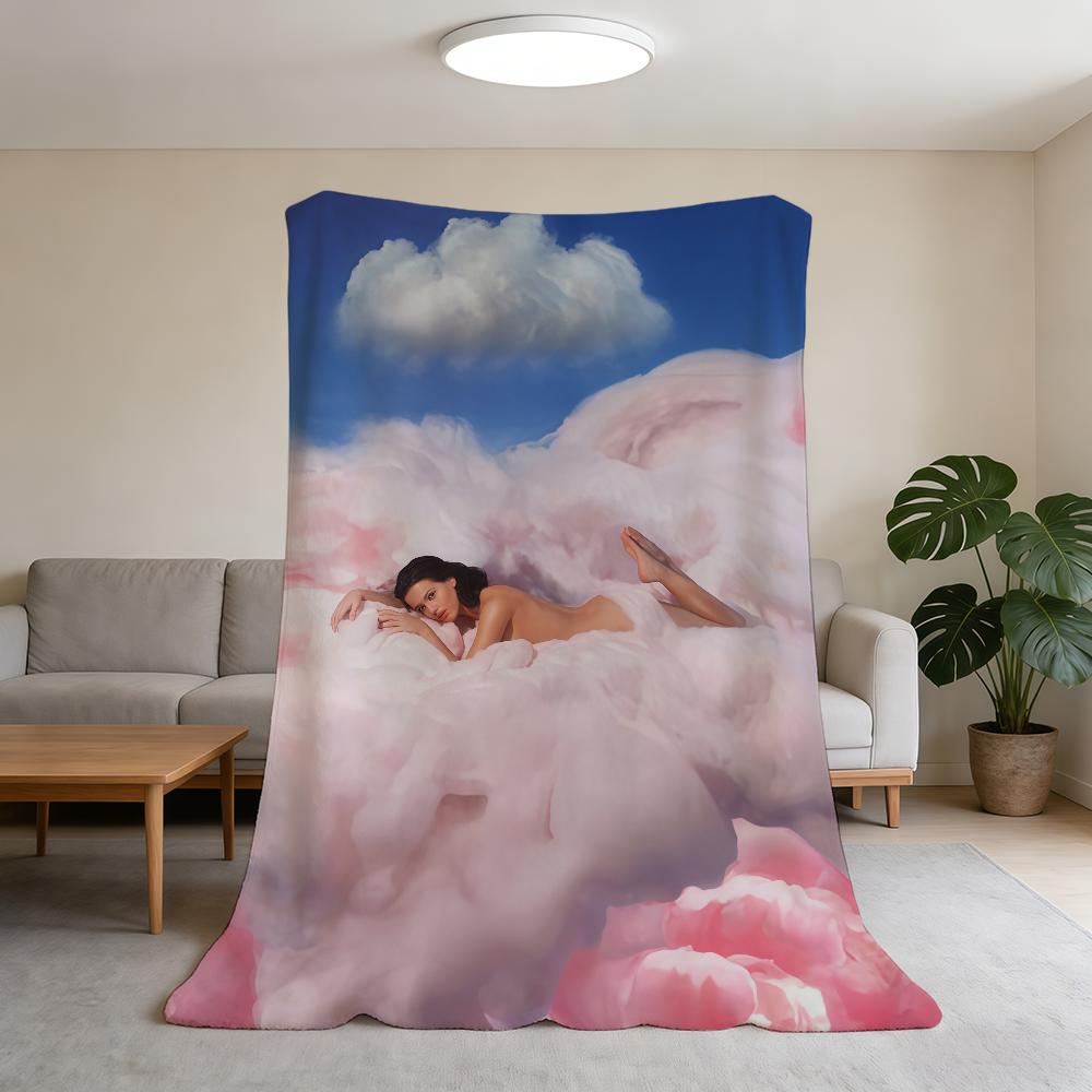 Blanket K-Katy P-Perry-ES Super Warm Comfortable Plush Throw Blanket Child Home Singer Sofa Bedroom Gift