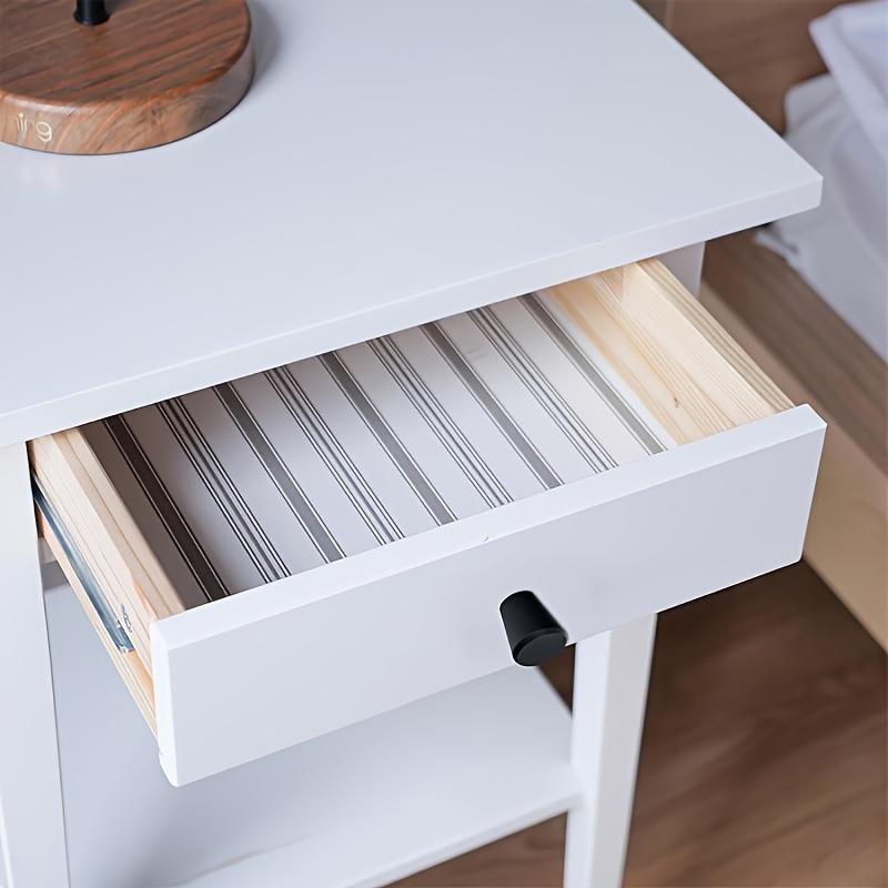 10pcs Black Cabinet Knobs,Cylindrical Pulls Hardware,Dresser Drawer Pulls,Bathroom Closet Hardware with Screws