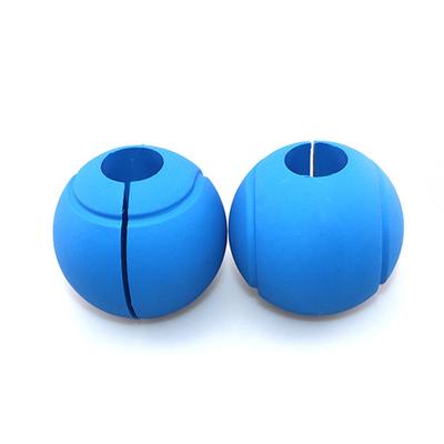 2 ks Rukojeti na činky Silné silikonové rukojeti na činky Rukojeti na váhové tyče pro 25mm 28mm 30mm činky a