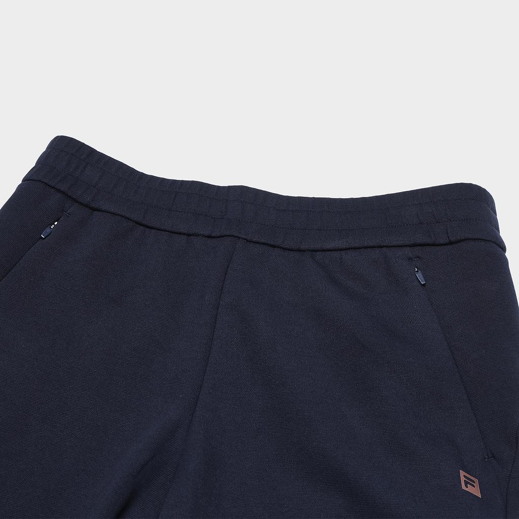 Fila Solid Color Straight Leg Fitness Knitted Sports Pants Women Bottoms Royal-Blue A61W341621A-NV