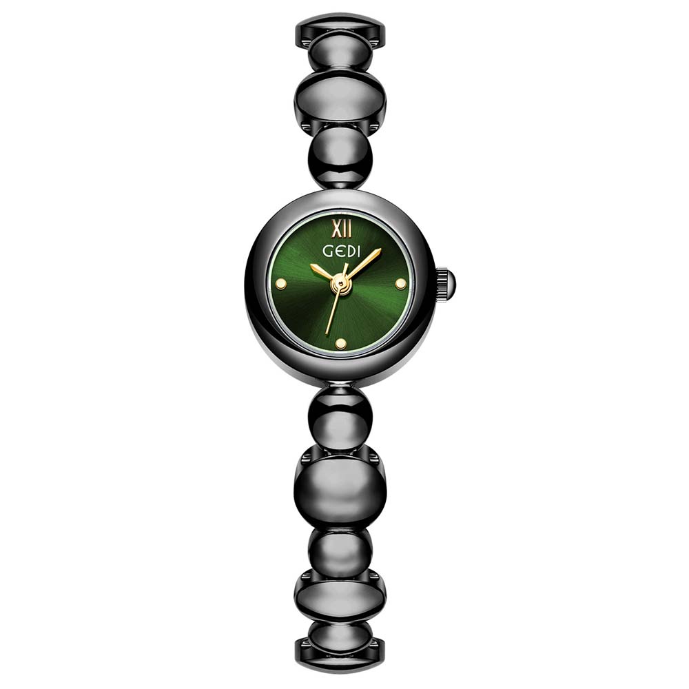 GEDI Women's Watch Luxury Fashion Chain Strap Watch Elegant and Sophisticated Versatile Quartz Watch for Everyday Wear