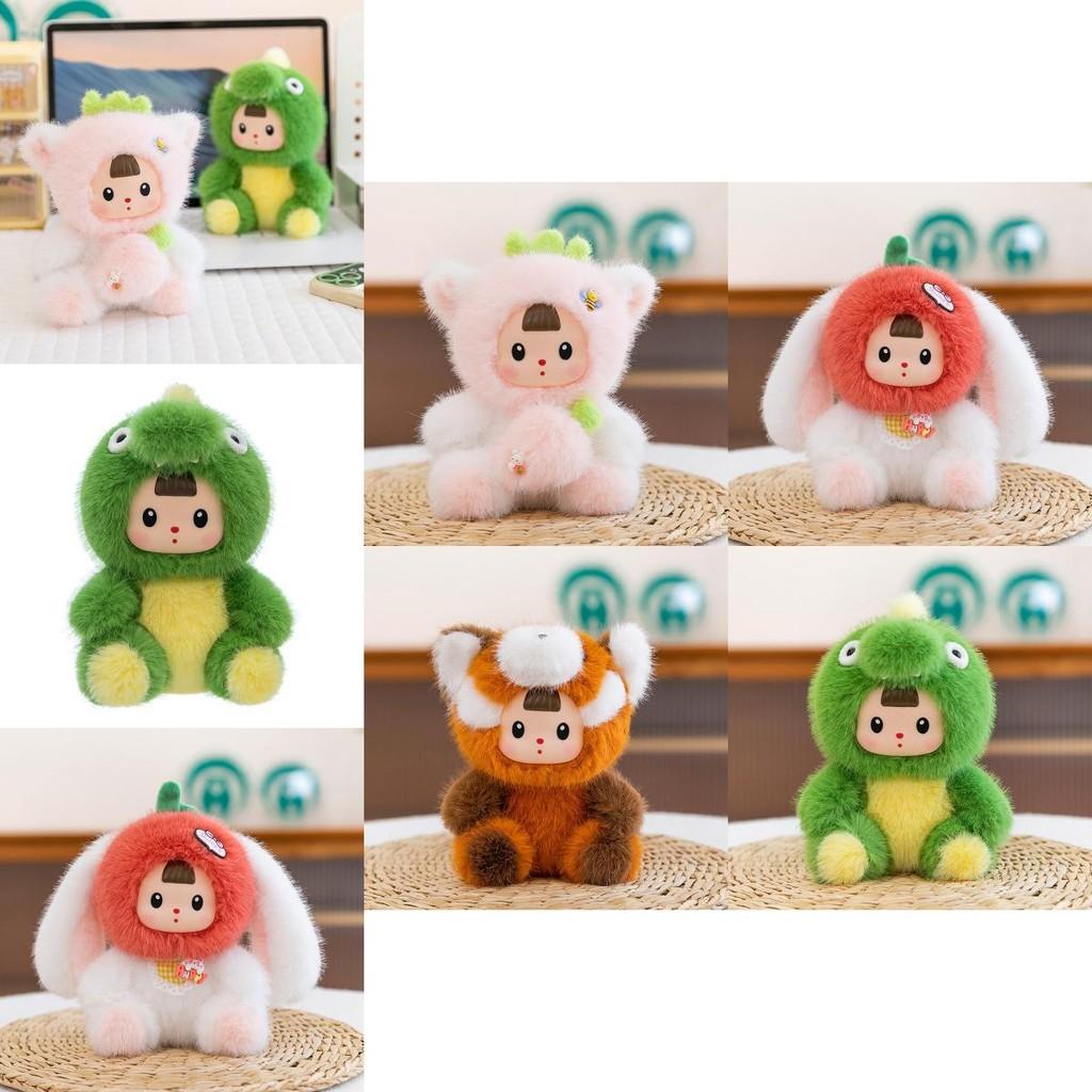 Strawberry Cat Plush Toy With Short Pile Soft Plush For Kids And Collectors