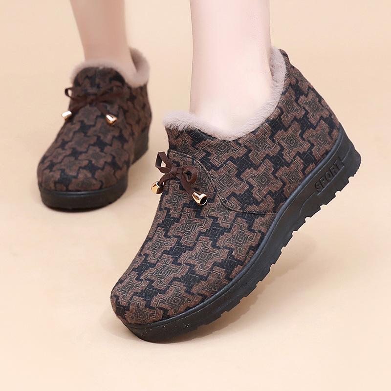 Women's Warm Shoes Casual and Simple Stylish and Versatile Autumn and Winter Outdoor Walking Shoes