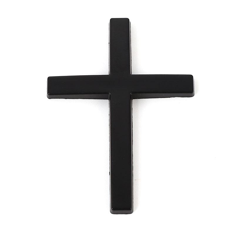 1Pc Car 3D Metal Sticker Christian Cross Auto Body Emblem Badge Decal Car Accessories
