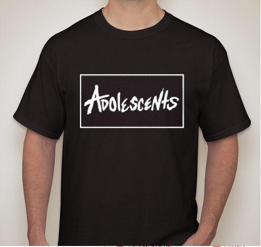 The Adolescents Thrash hardcore Punk rock band T shirt Tee music XXXXL