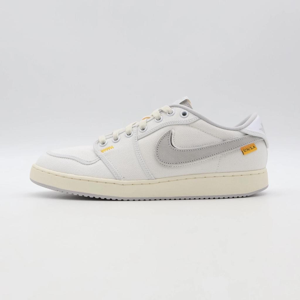DO8912-101 Union Nike Air Jordan AJKO 1 Low SP White Canvas Sail Grey (Men's)