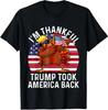 Winner Trump Won Took America Back Thanksgiving Unisex T-Shirt