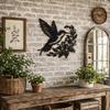 Metal Hummingbird Wall Artistic natureInspired Silhouette Decor