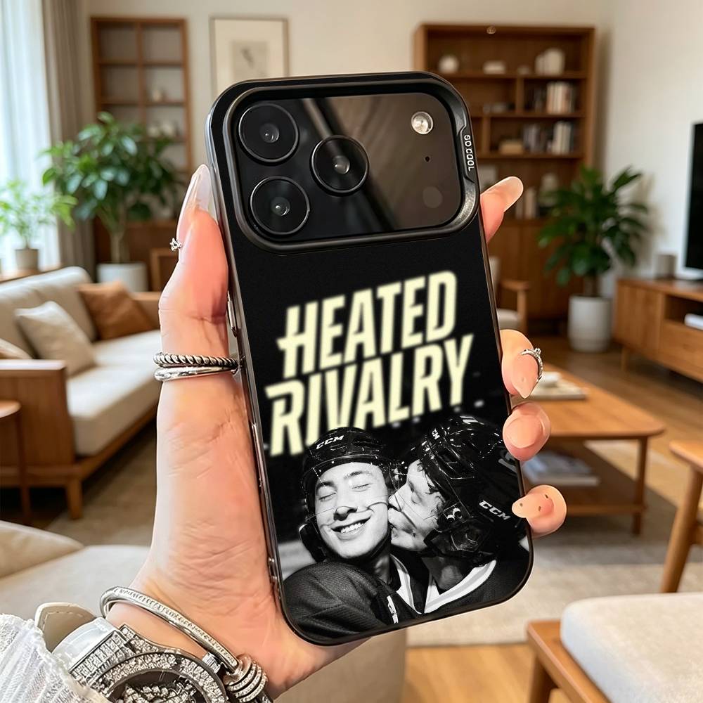 Ice H-Heated R-Rivalry Romance Phone Case For iPhone 17,16,15,14,13,12,11 Plus,Pro Max,XS,Colorful Silver Black Cover