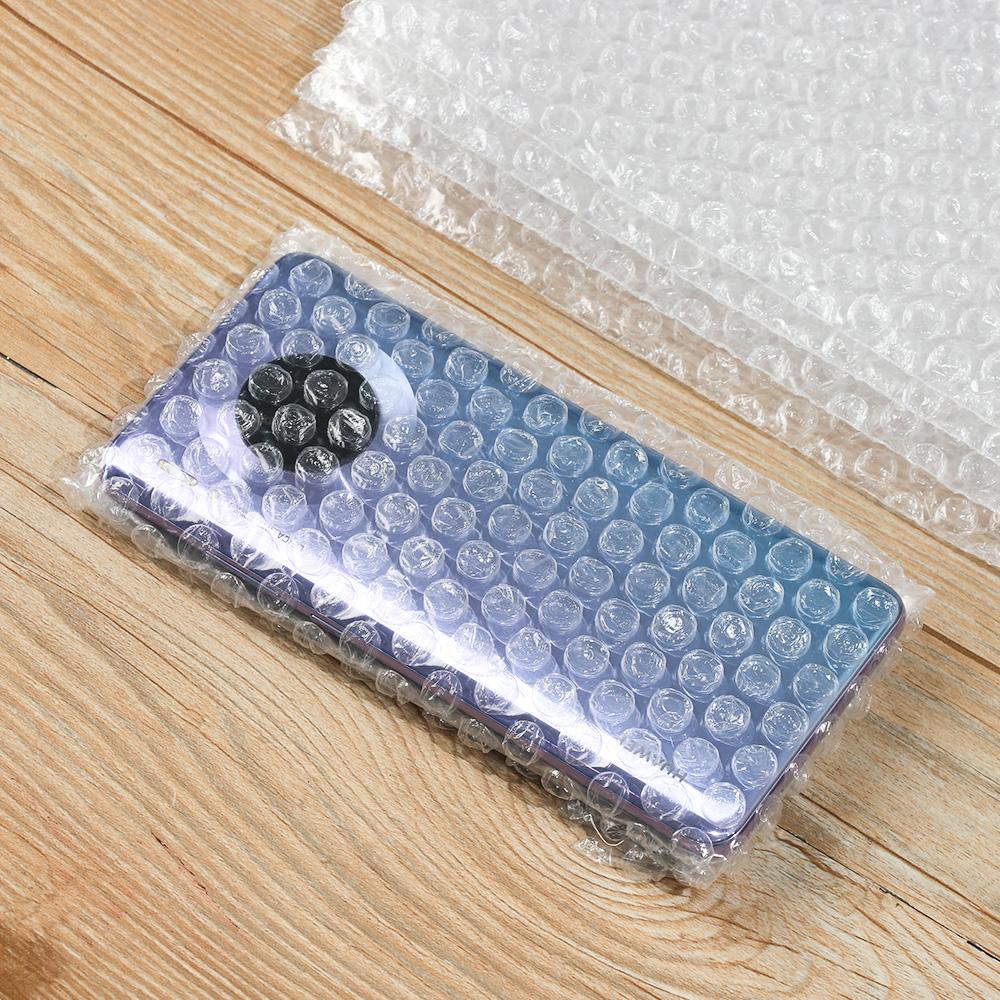 50pcs Plastic Cushioning Covers Envelope Protective Wrap Foam Packing Bags White Bubble Bag Shockproof Package