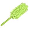 Telescopic Duster Handheld Dust Remover Stainless Steel for Floor Desk Cabinet Cupboard Cleaning Green