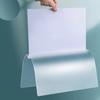 10pcs Folder Droplet Rod Retractable Clip Transparent Book Clip Insert Exam Paper Clip Organizer Book Cover Clip Office Supplies