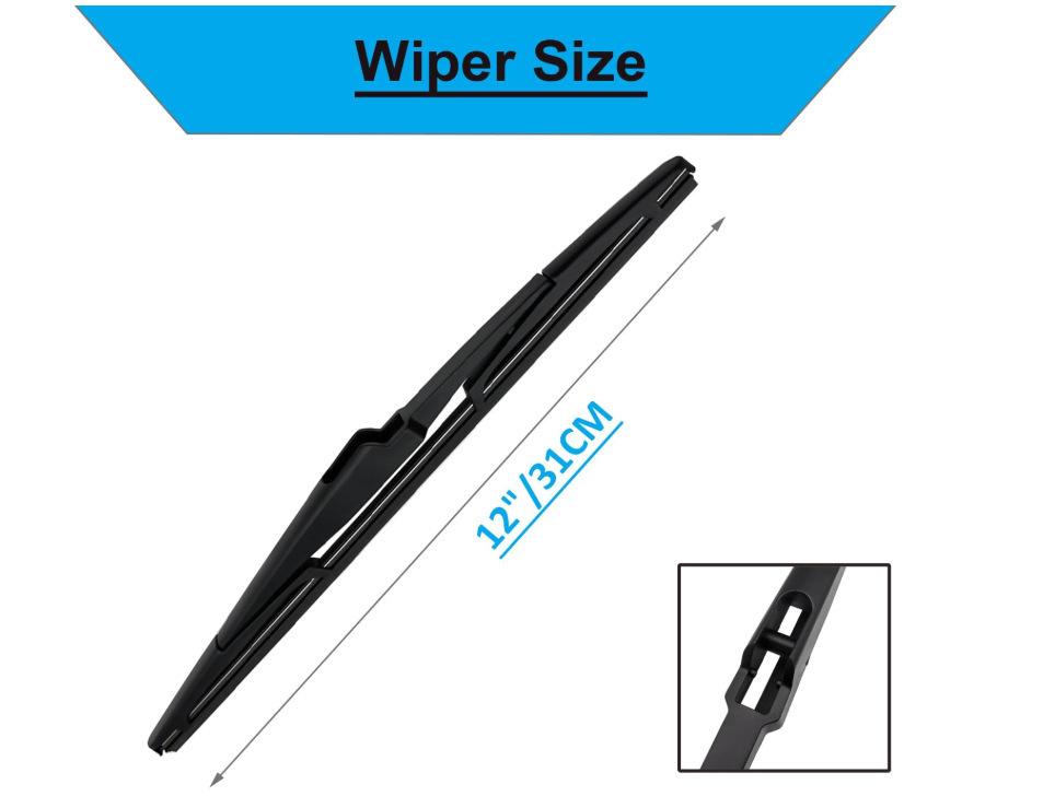 

Suitable for Kia Sorento Rear Wipers 14-18 Hyundai ENCINO Oncino Rear Wipers 12 Rear Wipers 18-19 Hyundai ENCINO Oncino 12 Inch