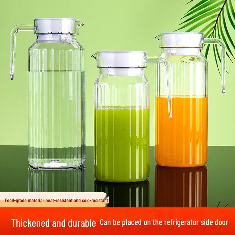 PC Acrylic Striped Hot/Cold Beverage Pitcher