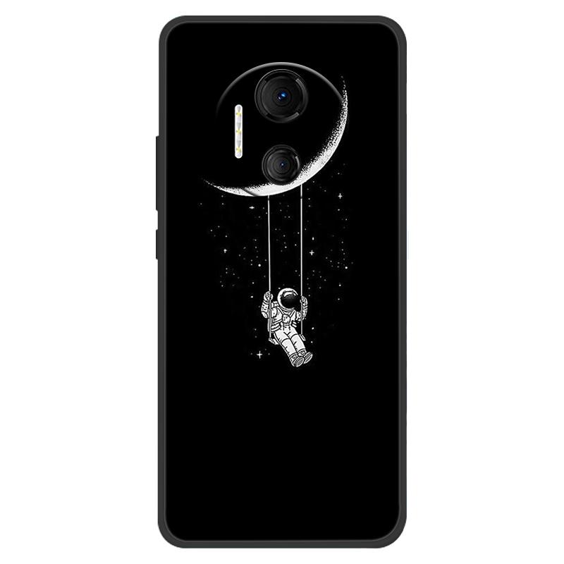 For Doogee X97 Pro Case X 97 Capa Silicone Cute Cats Painted Soft Black Cover for Doogee X97 Pro Cover X97Pro TPU Coque Cases