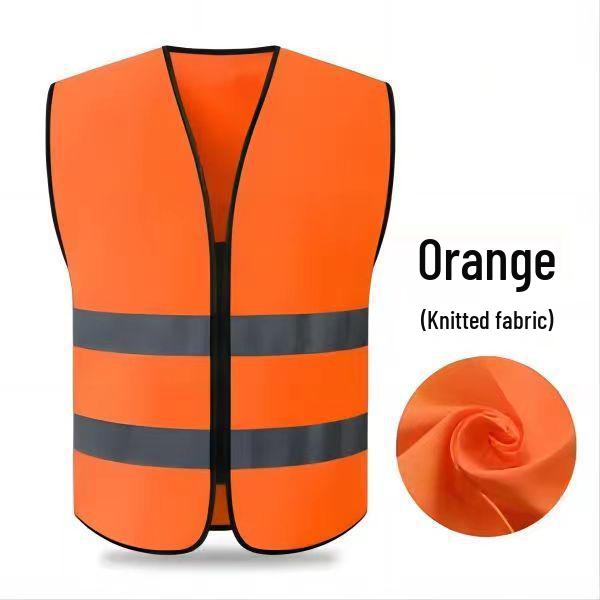 Multi-Pocket Reflective Vest for Drivers, Sanitation, Traffic, Cycling & Construction