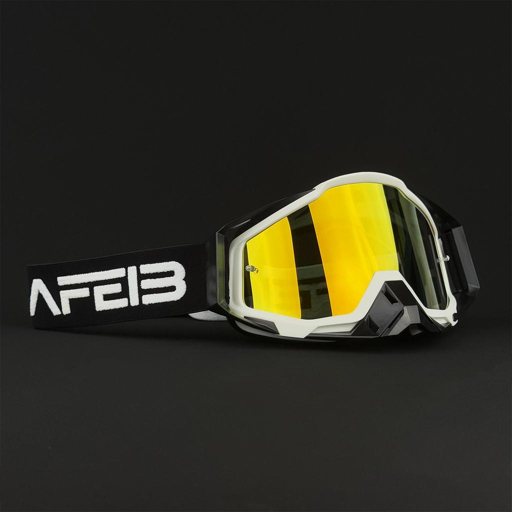 ATV Motorcycle Goggles Suitable for Adults, Anti UV Protective Glasses for Cruiser Scooter Off-road Ski Mountain Cycling Outdoor