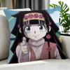 Anime Hunter Hunter Cushion Cover Cushion Cover Set 4Pcs 50X50 45X45 40X40 Pillowcase Decorative Sofa Home Decor